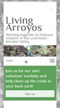 Mobile Screenshot of livingarroyos.org